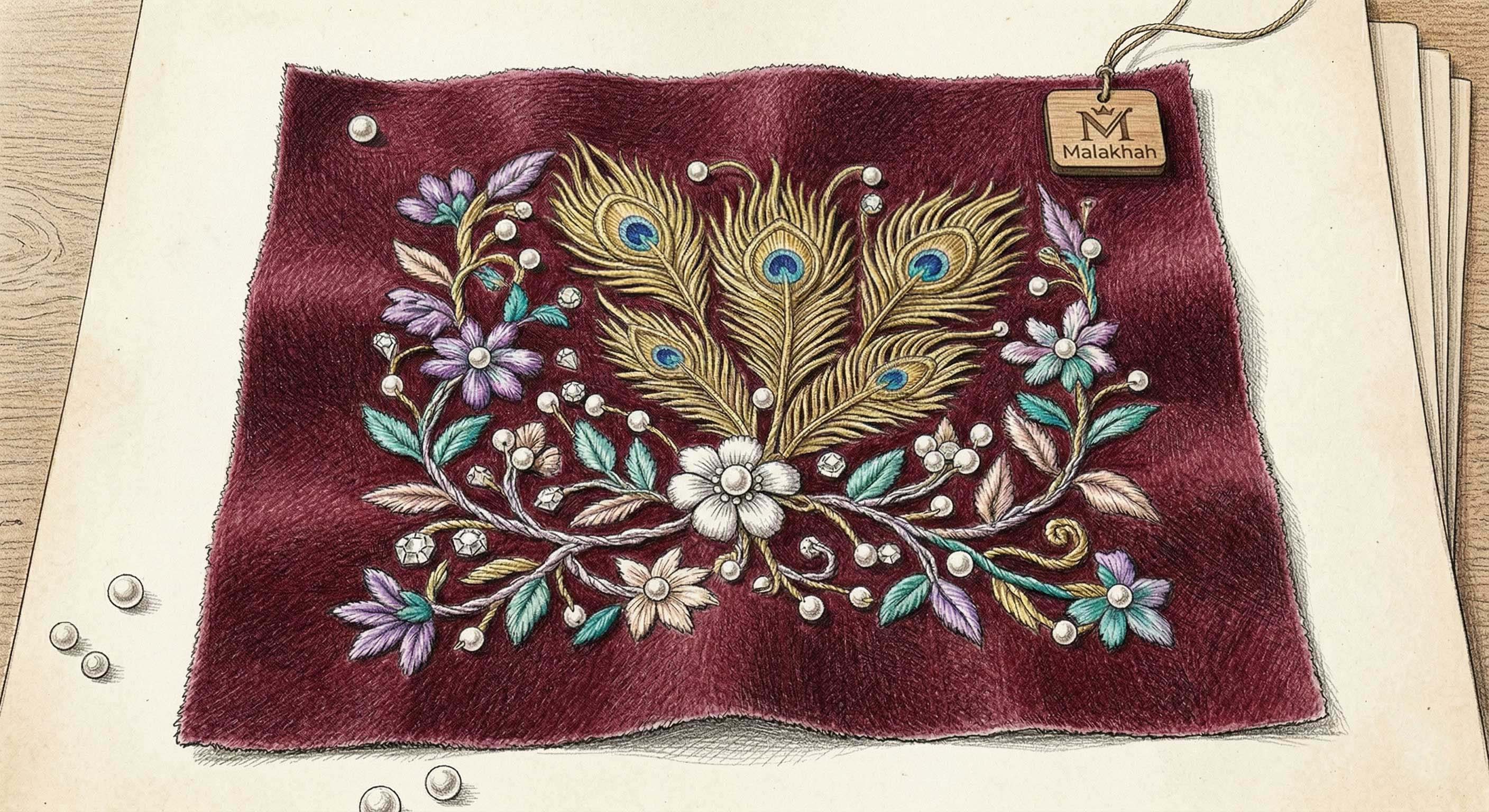 Embroidery detail 13