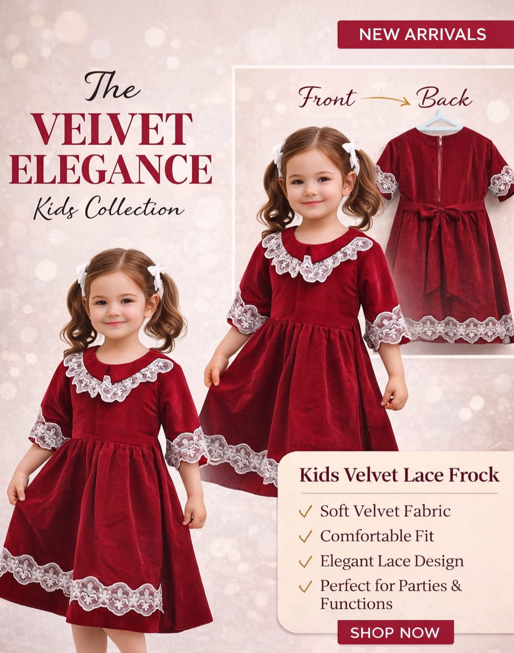 Velvet Frock - View 2